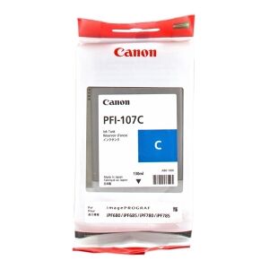 Canon CARTUCCIA D'INCHIOSTRO CIANO PFI-107C 6706B001 130ML ORIGINALE