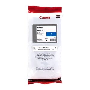 Canon CARTUCCIA D'INCHIOSTRO CIANO PFI-207C 8790B001 300ML ORIGINALE