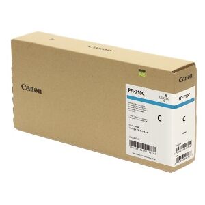 Canon cartuccia d'inchiostro ciano pfi-710c 2355c001 700ml originale