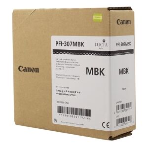 Canon Cartuccia D'Inchiostro Nero (Opaco) Pfi-307Mbk 9810B001 330Ml Originale