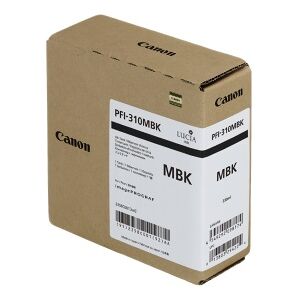 Canon cartuccia d'inchiostro nero pfi-310mbk 2358c001 330ml originale