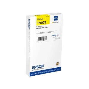 Epson cartuccia d'inchiostro giallo c13t907440 t9074 xxl 7000 copie 69ml xxl originale