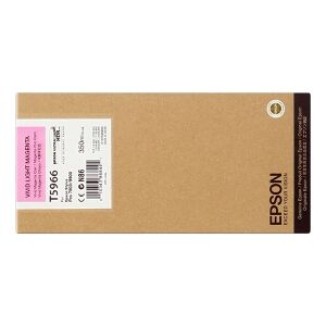 Epson Cartuccia D'Inchiostro Magenta (Chiaro) C13T596600 T5966 350Ml Cartuccia Ultra Chrom Originale