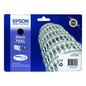 Epson Cartuccia D'Inchiostro Nero C13T79014010 79 Xl 2600 Copie 41,8Ml 79Xl Originale