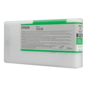 Epson Cartuccia D'Inchiostro Verde C13T653B00 T653B 200Ml Originale