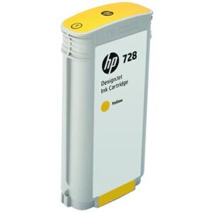 HP Cartuccia D'Inchiostro Giallo F9J65A 728 130Ml Originale