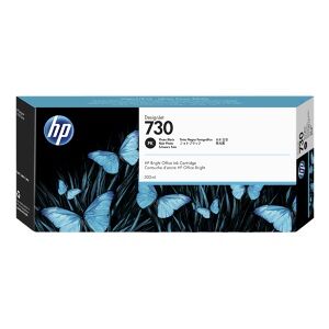 HP Cartuccia D'Inchiostro Nero (Foto) P2V73A 730 300Ml Originale