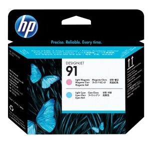 HP testina per stampa ciano (chiaro) / magenta (chiaro) c9462a 91 originale