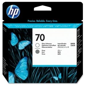 HP Testina Per Stampa Trasparente / Grigio C9410A 70 Cartuccia D'Inchiostro, Gloss Enhance Originale