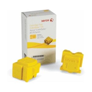 Xerox Colorstix Giallo 108R00933 Colorqube 8570 4400 Copie Solid Ink, Pacco Con 2 Pezzi Originale