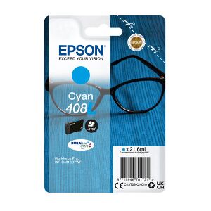 Epson cartuccia d'inchiostro ciano c13t09k24010 408l 1700 copie 21,6ml originale