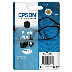 Epson cartuccia d'inchiostro nero c13t09k14010 408l 2200 copie 36,9ml originale