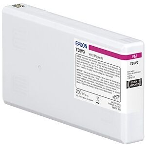 Epson cartuccia d'inchiostro magenta c13t55w300 t55w3 200ml originale