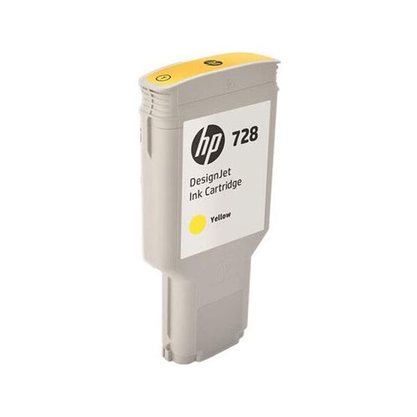 hp cartuccia d'inchiostro giallo f9k15a 728 300ml originale