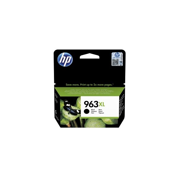 hp cartuccia d'inchiostro nero 3ja30ae 963 xl 2000 copie originale