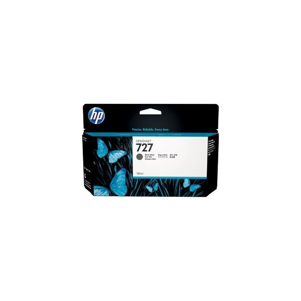 hp cartuccia d'inchiostro nero (opaco) b3p22a 727 130ml originale