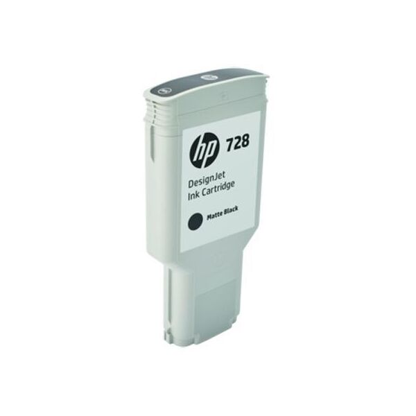 hp cartuccia d'inchiostro nero f9j68a 728 300ml originale