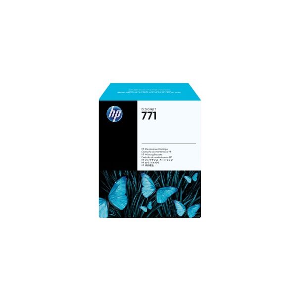 hp rullo fusore trasparente ch644a 771 cartuccia per pulire originale