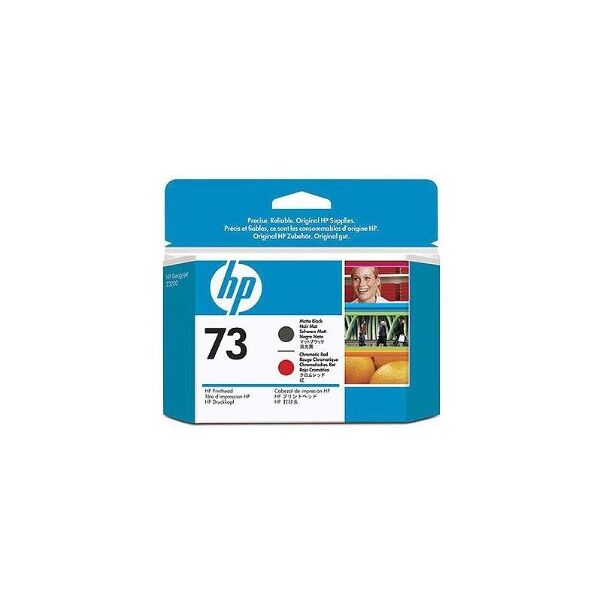 hp testina per stampa nero / rosso cd949a 73 originale