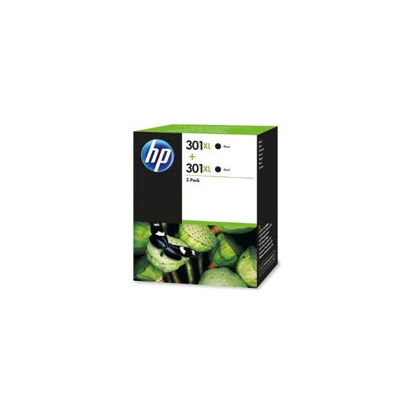 hp value pack nero d8j45ae mcvp 301 xl originale