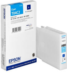 epson cartuccia d'inchiostro ciano c13t04c240 t04c2 1700 copie 14ml originale