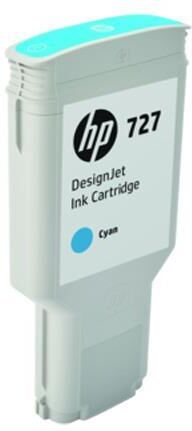 hp cartuccia d'inchiostro ciano f9j76a 727 300ml originale