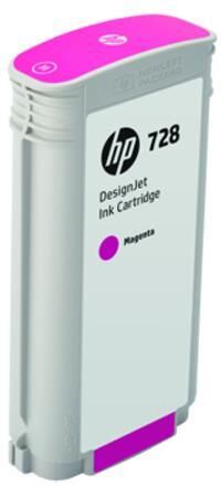 hp cartuccia d'inchiostro magenta f9j66a 728 130ml originale