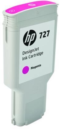 hp cartuccia d'inchiostro magenta f9j77a 727 300ml originale