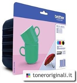 Brother Multipack Nero / Ciano / Magenta / Giallo Lc-227Xl+Lc-225Xl Lc227Xlvalbpdr 1X Lc22 Originale