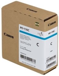 Canon Cartuccia D'Inchiostro Ciano Pfi-110C 2365C001 160Ml Originale