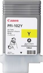 Canon cartuccia d'inchiostro giallo pfi-102y 0898b001 130ml originale