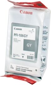 Canon Cartuccia D'Inchiostro Grigio Pfi-106Gy 6630B001 130Ml Originale