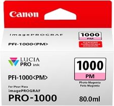 Canon cartuccia d'inchiostro magentafoto pfi-1000pm 0551c001 3755 copie 80ml originale