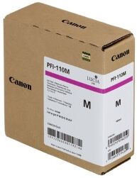 Canon cartuccia d'inchiostro magenta pfi-110m 2366c001 160ml originale