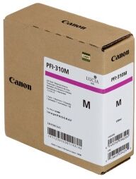 Canon cartuccia d'inchiostro magenta pfi-310m 2361c001 330ml originale