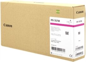 Canon cartuccia d'inchiostro magenta pfi-707m 9823b001 700ml originale