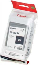 Canon cartuccia d'inchiostro nero pfi-106bk 6621b001 130ml originale