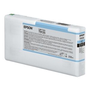 Epson CARTUCCIA D'INCHIOSTRO CIANO (CHIARO) C13T913500 T9135 200ML ORIGINALE