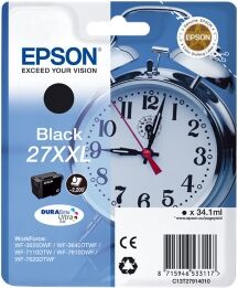 Epson CARTUCCIA D'INCHIOSTRO NERO C13T27914012 27 XXL 2200 COPIE 34,1ML XXL ORIGINALE