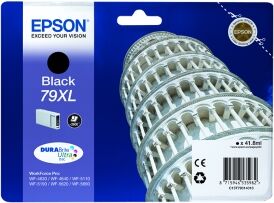 Epson CARTUCCIA D'INCHIOSTRO NERO C13T79014010 79 XL 2600 COPIE 41,8ML 79XL ORIGINALE