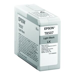 Epson cartuccia d'inchiostro nero c13t850700 t8507 80ml originale