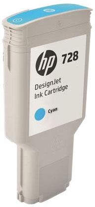 HP cartuccia d'inchiostro ciano f9k17a 728 300ml originale