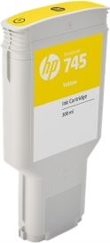 HP CARTUCCIA D'INCHIOSTRO GIALLO F9K02A 745 300ML ORIGINALE