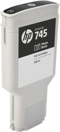 HP Cartuccia D'Inchiostro Nero (Foto) F9K04A 745 300Ml Originale