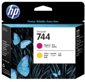 HP Testina Per Stampa Magenta / Giallo F9J87A 744 Originale