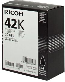 Ricoh CARTUCCIA GELO NERO GC 42 BK 405836 10000 COPIE ORIGINALE