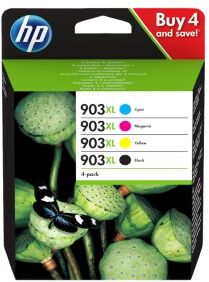 HP multipack nero / ciano / magenta / giallo 3hz51ae mcvp 01 903 xl originale