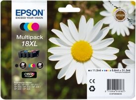 Epson MULTIPACK NERO / CIANO / MAGENTA / GIALLO C13T18164012 T1816 4 CARTUCCE D'INCHIOSTRO ORIGINALE