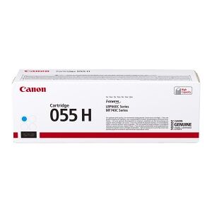 Canon TONER CIANO 055 H 3019C002 5900 COPIE ORIGINALE