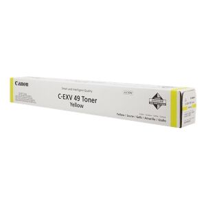 Canon toner giallo c-exv49y 8527b002 19000 copie originale